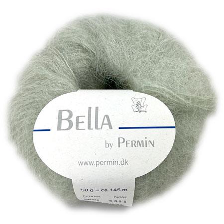 Bella Permin Garn - Blødt Mohairgarn i Salvie 883272