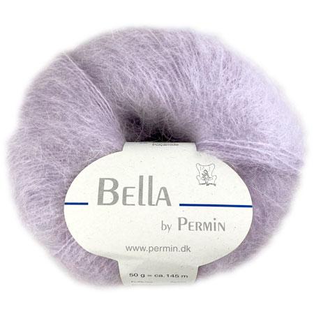 Bella Permin Garn - Blødt Mohairgarn i Sart Violet