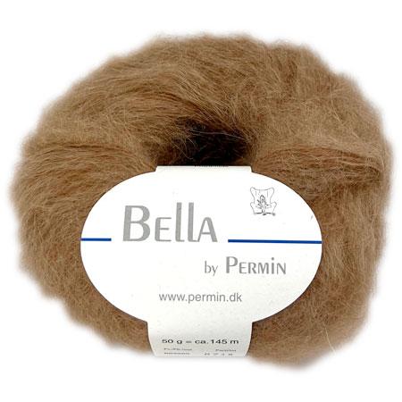 Bella Permin Garn - Eksklusivt Mohairgarn i Camel 883280