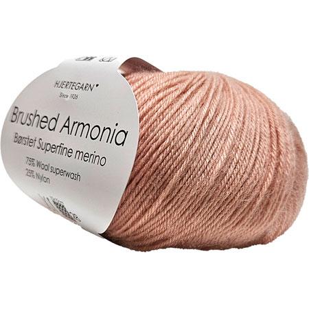 Børstet Merino Uldgarn Fv 1208 Laks - Blødt og Lækkert Garn