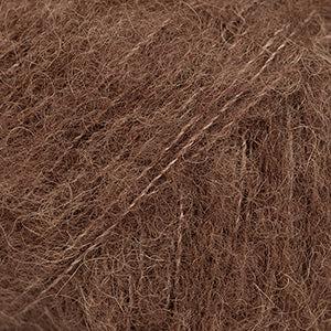 DROPS Børstet Alpaca Silke - Chokolade - Eksklusivt Garn