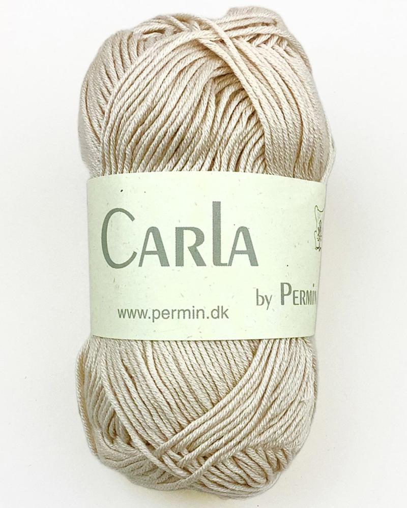 Carla by Permin Garn - Almond 02 - Naturlige Fibre