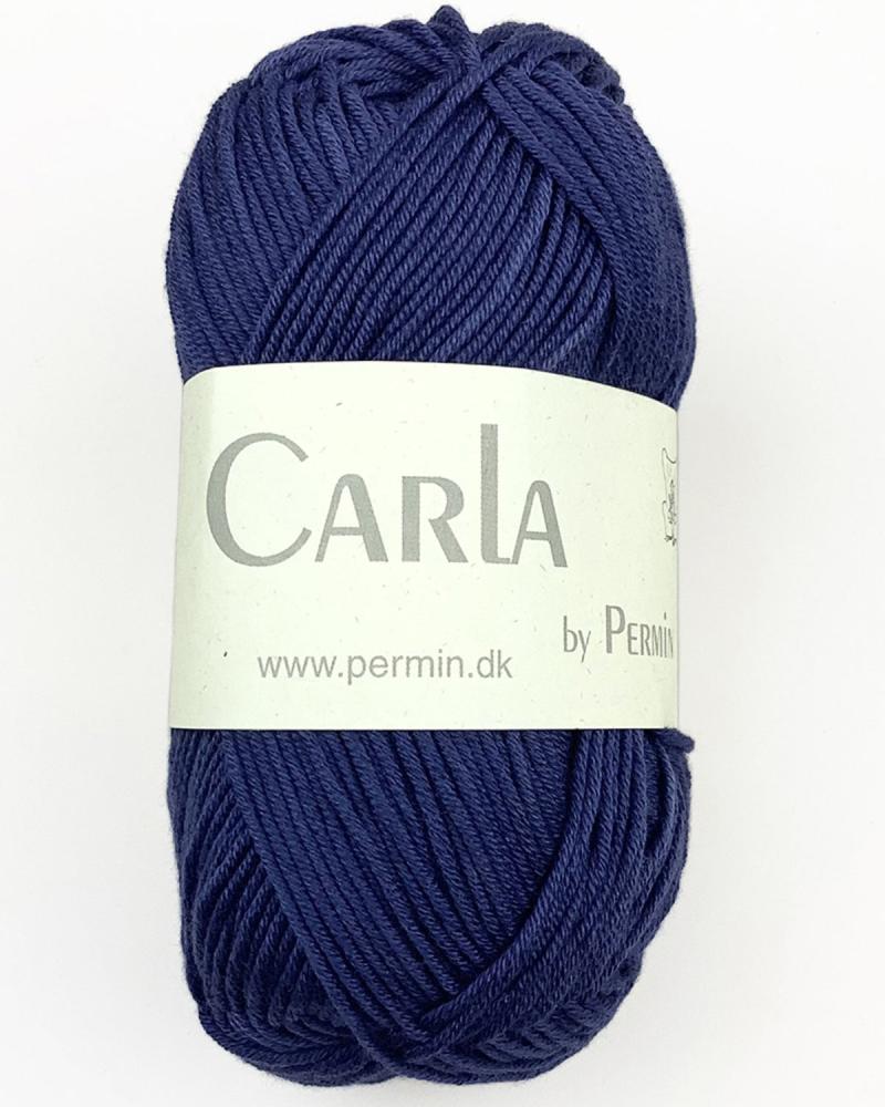 Carla by Permin - Navy Blue Garn - 50g til Kreative Projekter