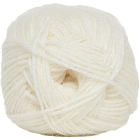 Hjertegarn Ciao Trunte - 100% Merino Uld Superwash Råhvid
