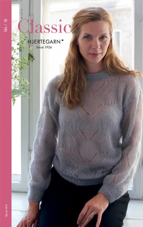 Strikkehæfte Nr. 186 Classic med 6 dameopskrifter