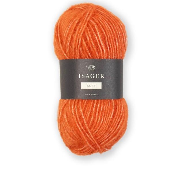 Isager Soft 28 Garn - Hvid Alpaca og Pima Cotton