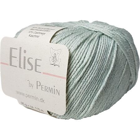Permin Elise - Blødt Garn med Cashmere - Fv 881117 Mint