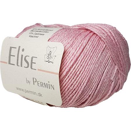Permin Elise Garn - Bomuld/Cashmere - Fv 881121 Rose