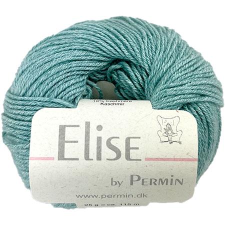 Permin Elise - Kvalitetsgarn i Bomuld/Cashmere - Jade 881113