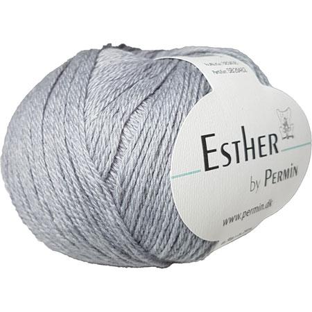 Permin Esther Garn - Fv 883438 Grå til kreative projekter