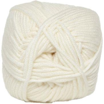 Hjertegarn Extrafine Merino 120 - Råhvid Garntilbud!