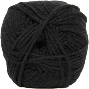 Hjertegarn Extrafine Merino 120 - 100% Uld i Sort