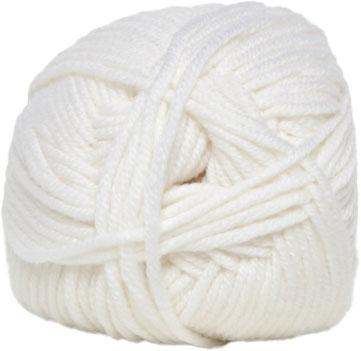 Hjertegarn Extrafine Merino 150 - Hvid, 100% Uldgarn