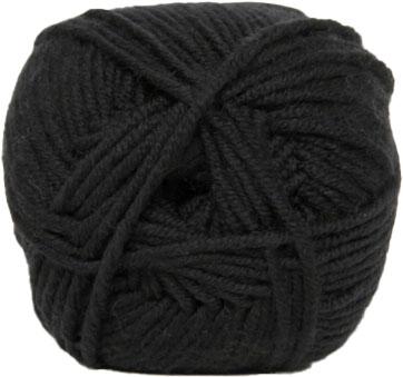Hjertegarn Extrafine Merino 150 - 100% Uld i Sort