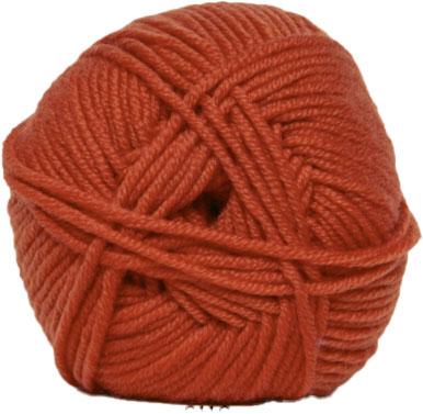 Hjertegarn Extrafine Merino 150 - Fv 9110 Orange Garn