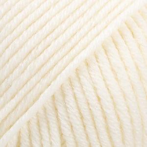 DROPS Merino Extra Fine - Off White - Kløfrit garn til børn