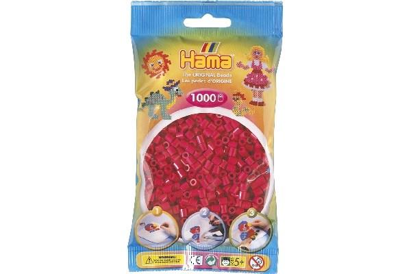 Hama Midi Perler 1000 Stk - Vinrød Kreativitet!