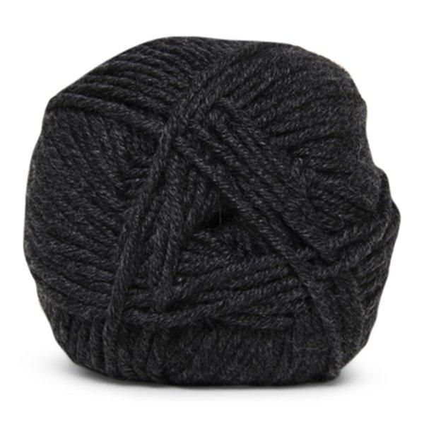 Extrafine Merino 120 Garn Koksgrå 50 g - Høj Kvalitet