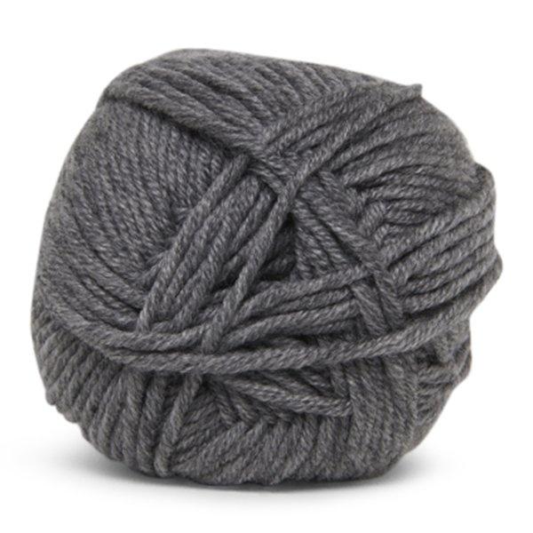 Extrafine Merino 120 Garn i Grå - Høj Kvalitet, 50 g