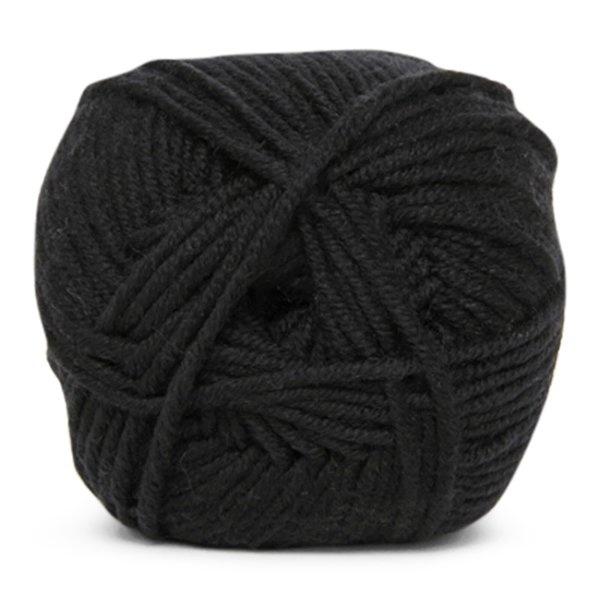 Extrafine Merino 120 - Sort Uldgarn 50 g fra Niah Design