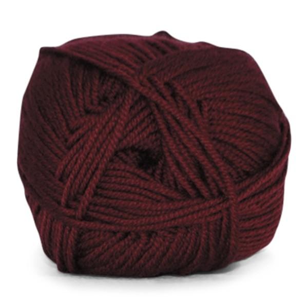 Extrafine Merino 120 Garn i Bordeaux - 50 g, Nr. 5663