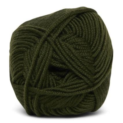 Extrafine Merino 150 - Army Grøn Uldgarn 50 g, Nr. 1285