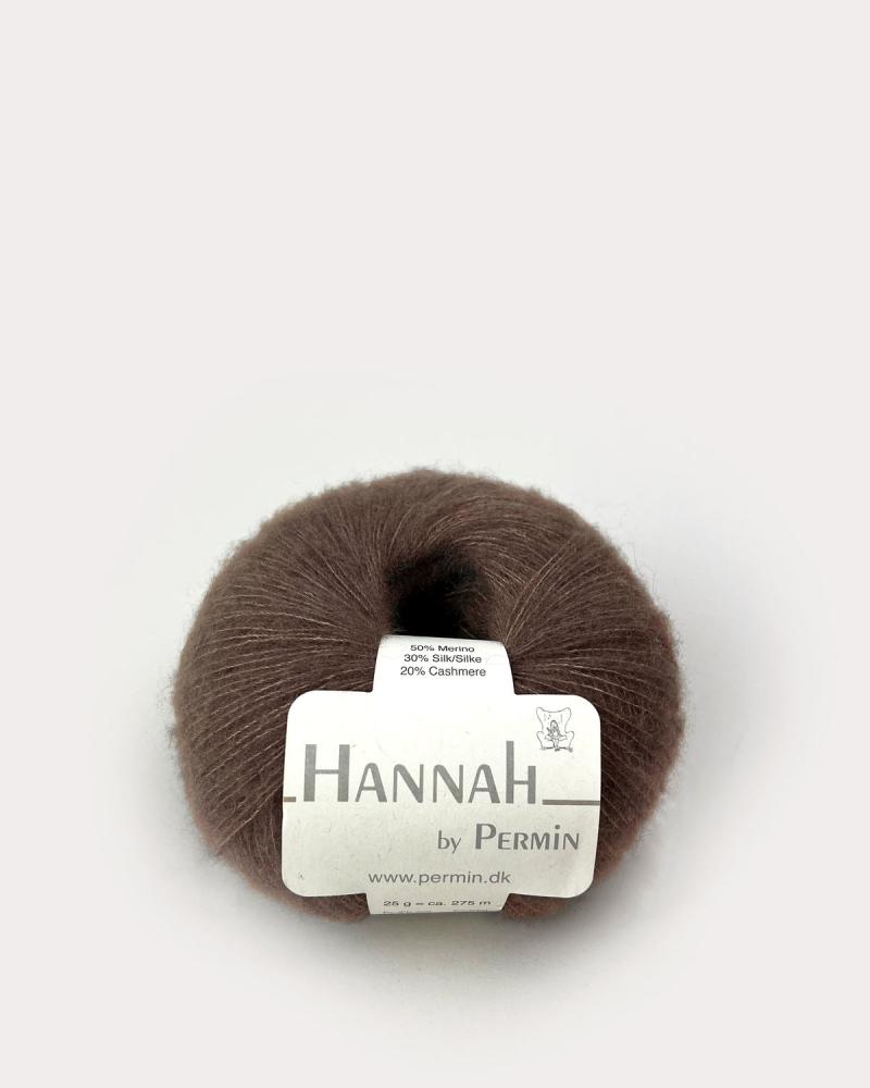 Hannah By Permin - Luksus Garn i Brun - 06