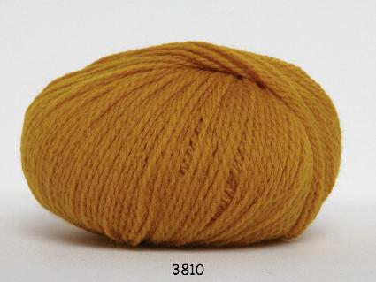 Hjerte Fine Highland Wool - Uldgarn i Karry Gul 3810