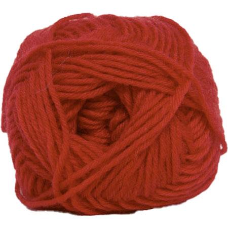 Basic Strømpegarn Hjertegarn - Rød, 75% Uld, 25% Polyamid