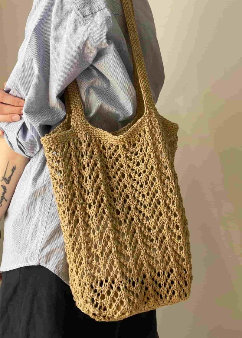 Elegant Sarang Taske fra Aegyoknit Design - Limited Edition