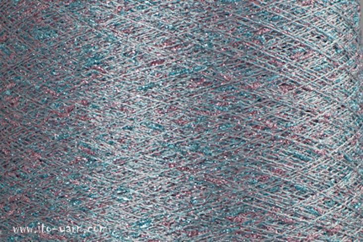 ITO Kin Gin Pink Blue W 435 - Glamourøst garn til strik