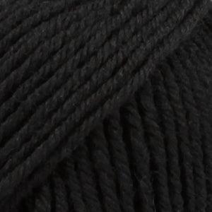 DROPS Karisma Garn - Sort - 05 - Superwash Uld