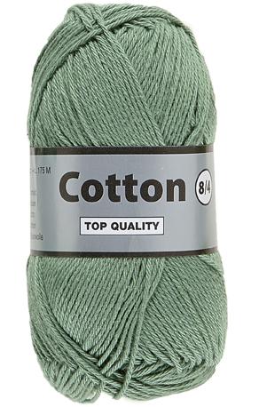 Lammy Cotton 8/4 i Laurbærblad - 50 g Garn til Strikning