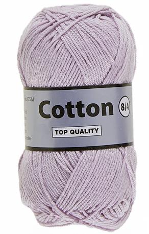 Lammy Cotton 8/4 i lavendel - 50 g, nr. 63