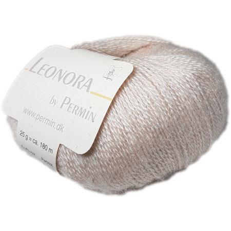 Leonora By Permin 880405 Lys Pudder Garn - Blødt og Lækkert