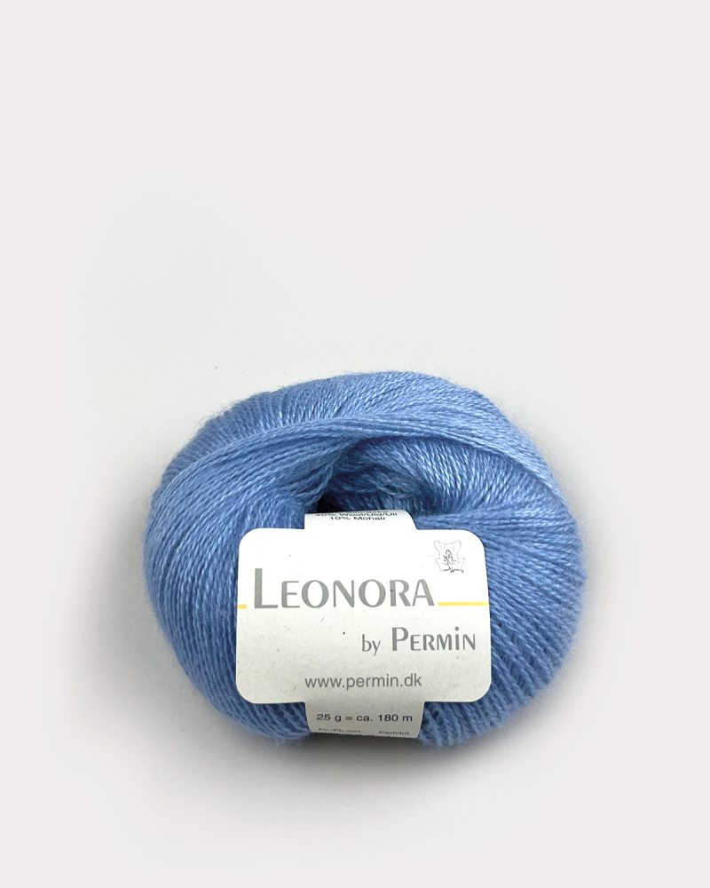 Leonora by Permin – Luksusgarn i Babyblå 30