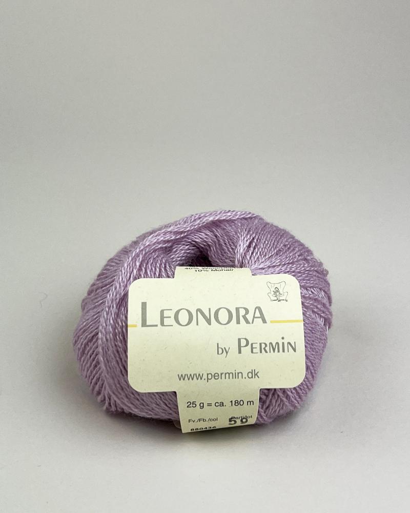 Leonora Garn fra Permin - Lys Lavendel - Luksusgarn