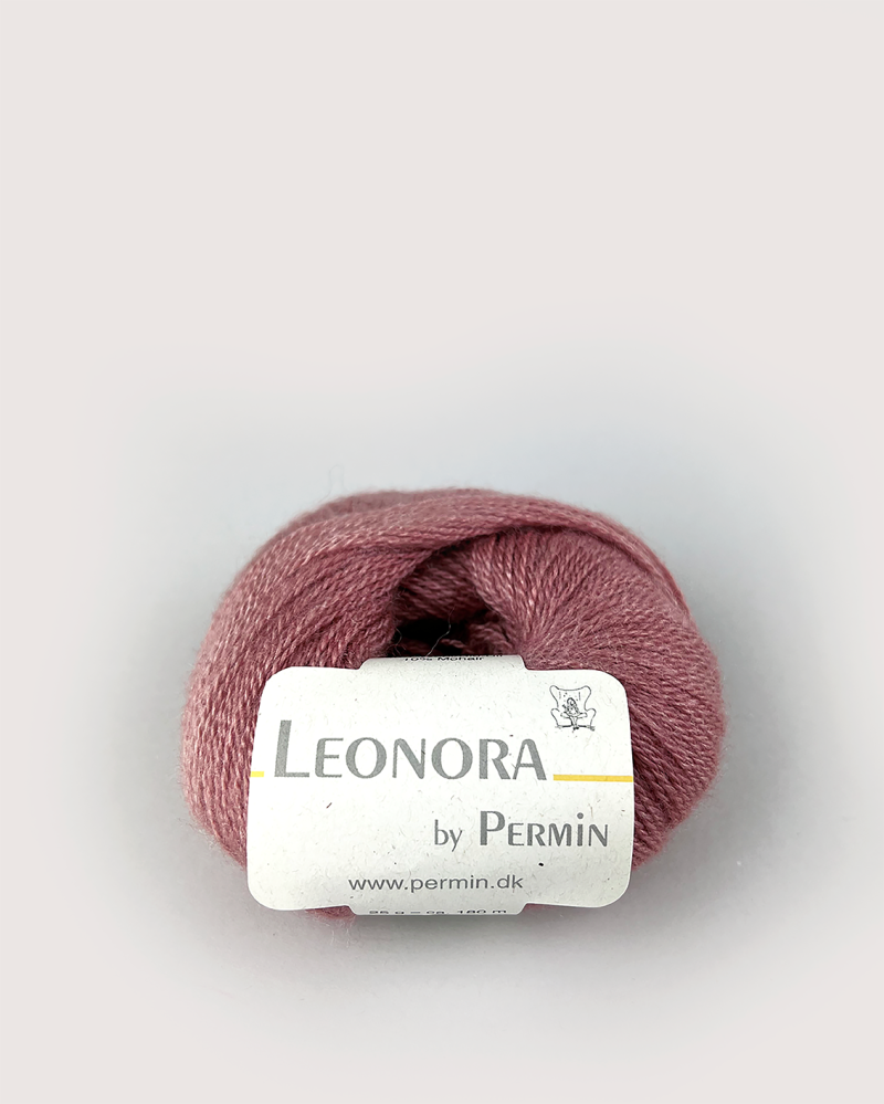 Leonora Garn fra Permin - Gl. Rosa - Luksusgarn 25g