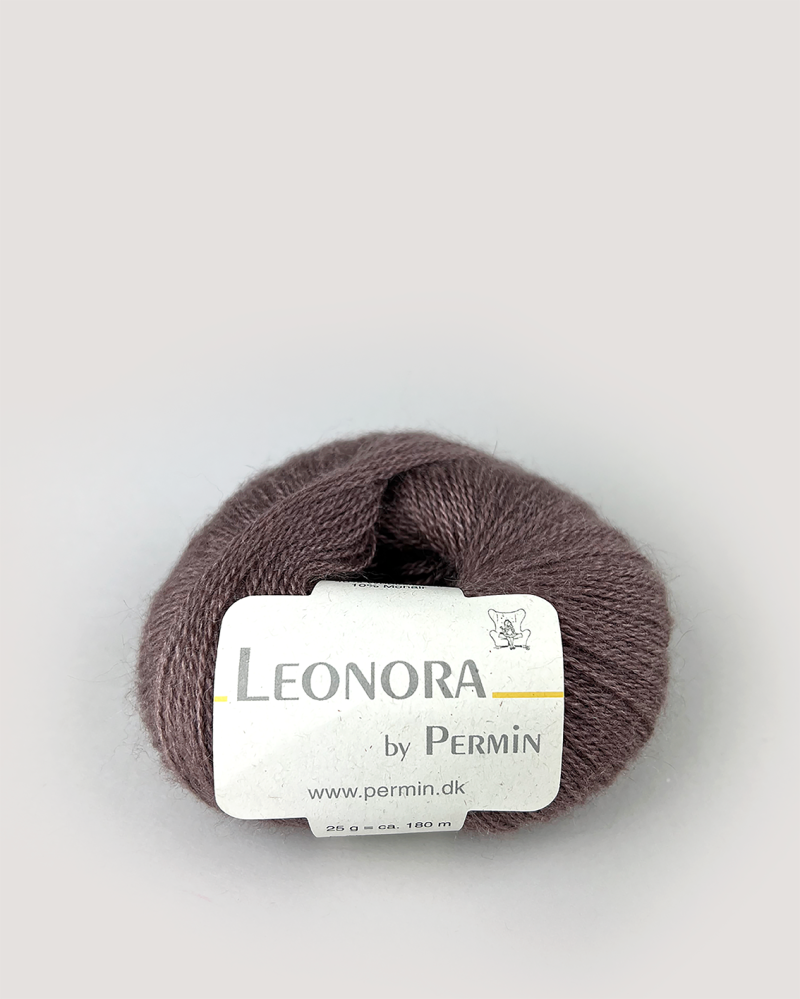 Leonora by Permin - Luksusgarn i Mauve - 25g