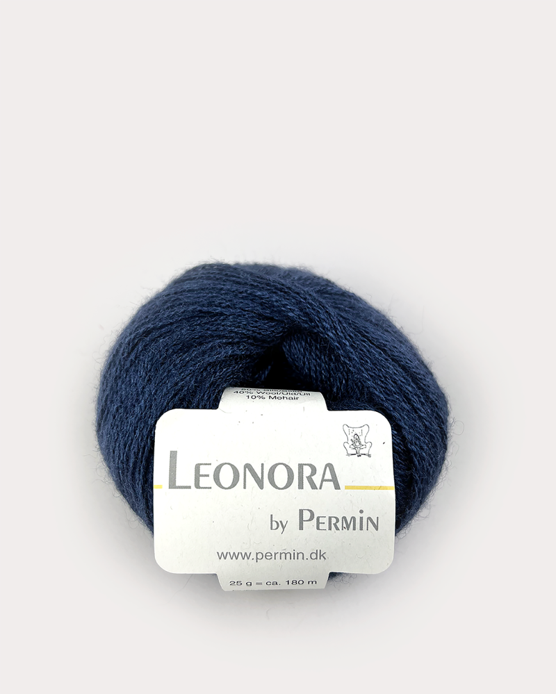 Leonora by Permin - Luksusgarn i Navy - 19