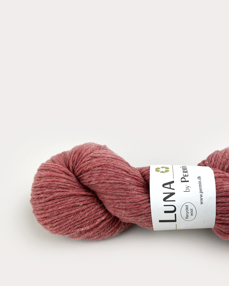 Luna Garn fra Permin - Gl. Rosa - 100% Genanvendt Uld