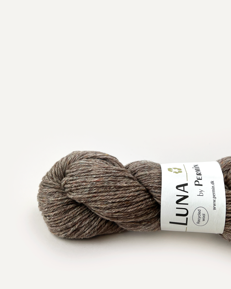Luna by Permin - Lys Beige Garn - 100% Genanvendt Uld