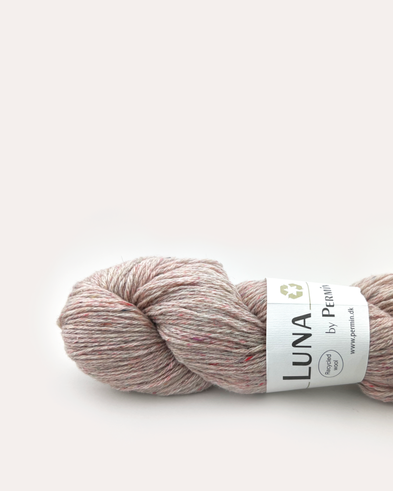 Luna by Permin – Naturtweed Garn – 100% Genanvendt Uld