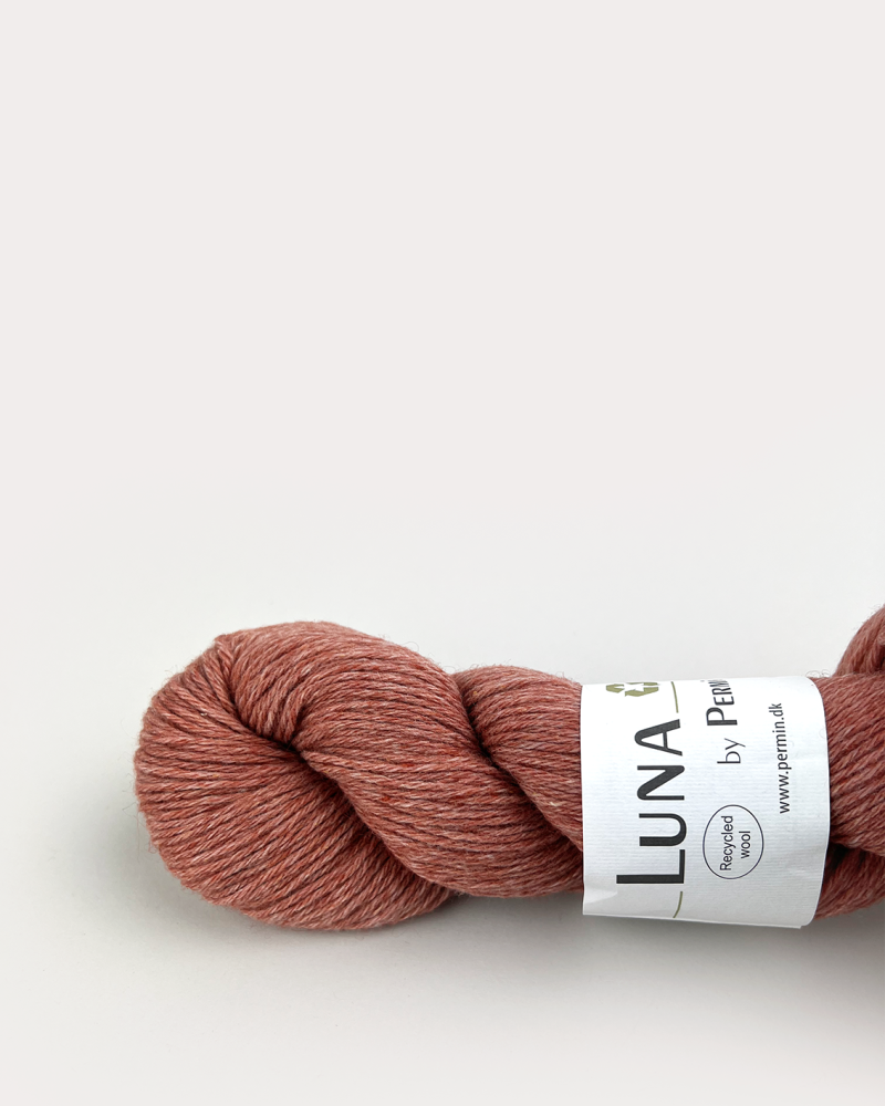 Luna by Permin - Genanvendt Uld i Rust - 15