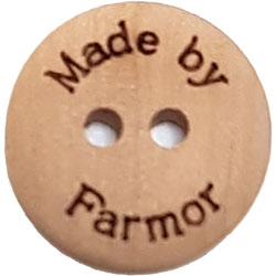 Træknapper 18 mm - Made by Farmor til kreative projekter
