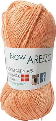 Ny Arezzo Hjertegarn – Blødt Bambus- og Hørgarn, Fersken