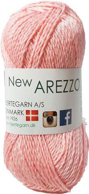 Ny Arezzo Hjertegarn – Bambus, Hør & Bomuld – Lys Pink