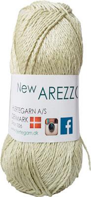 Ny Arezzo Hjertegarn - Bambus, Hør & Bomuld - Lys Lime