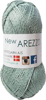 Ny Arezzo Hjertegarn - Bambus, Hør & Bomuld - Fv 5106 Mint