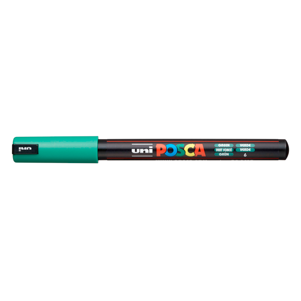 Posca Tus - PC-1MR - 0,7 mm Grøn - Kreativ DIY Tusser